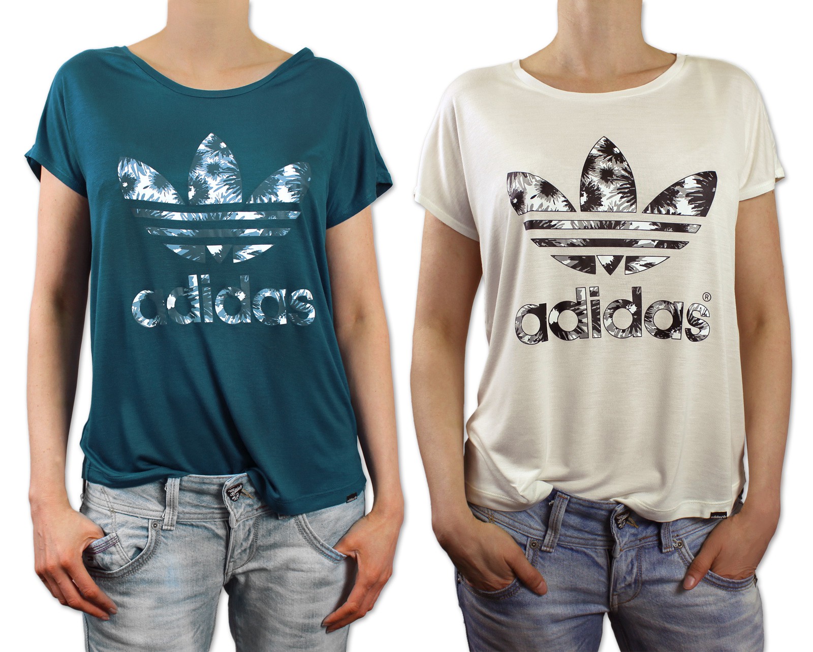 T blouse mit v ausschnitt damen t-blouse druck regensburg