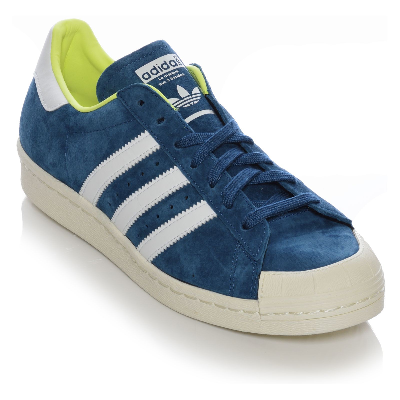 ADIDAS ORIGINALS SUPERSTAR 80s HALFSHELL SHOES LEATHER SNEAKERS BLUE 36 2/3 | eBay