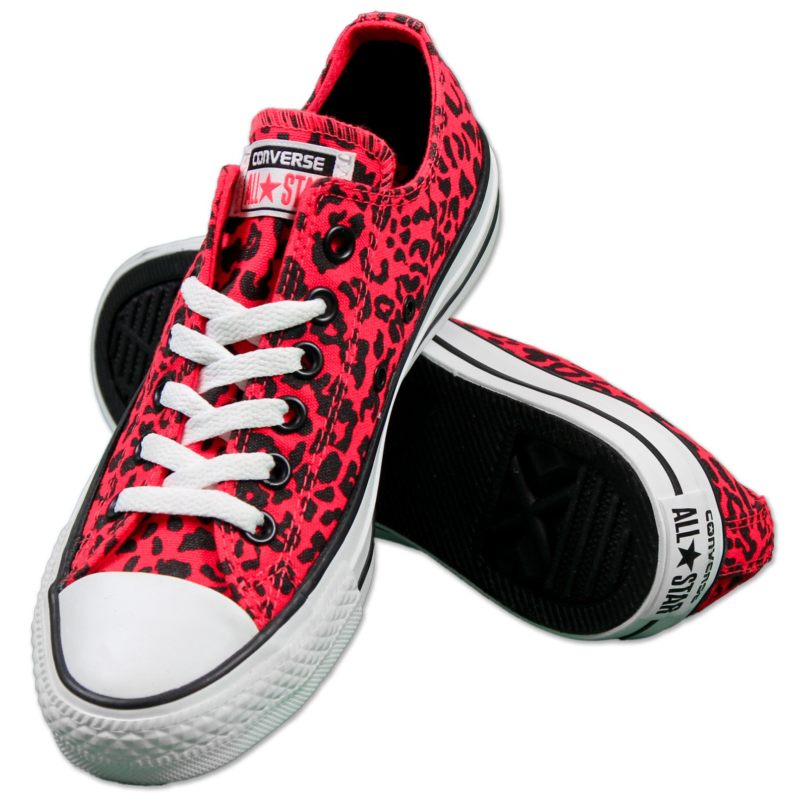 converse leopard ox
