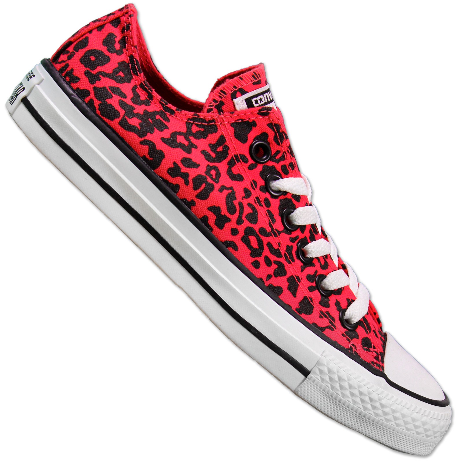 converse leopard ox