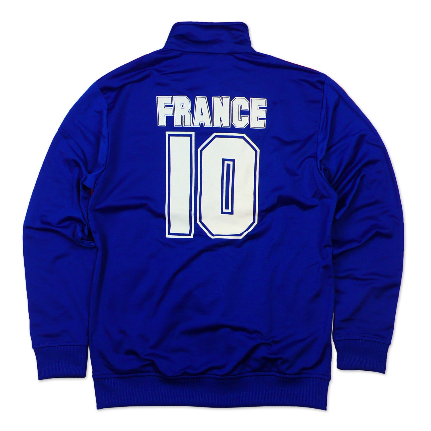 ADIDAS ORIGINALS FRANCE FFF JACKET FRANCE VINTAGE JACKET FOOTBALL BLUE