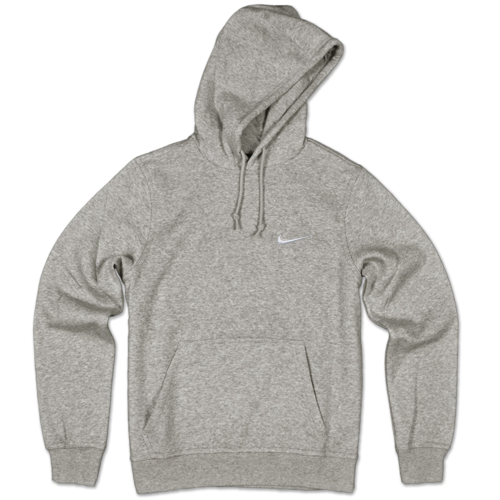 grey nike swoosh sweatshirt