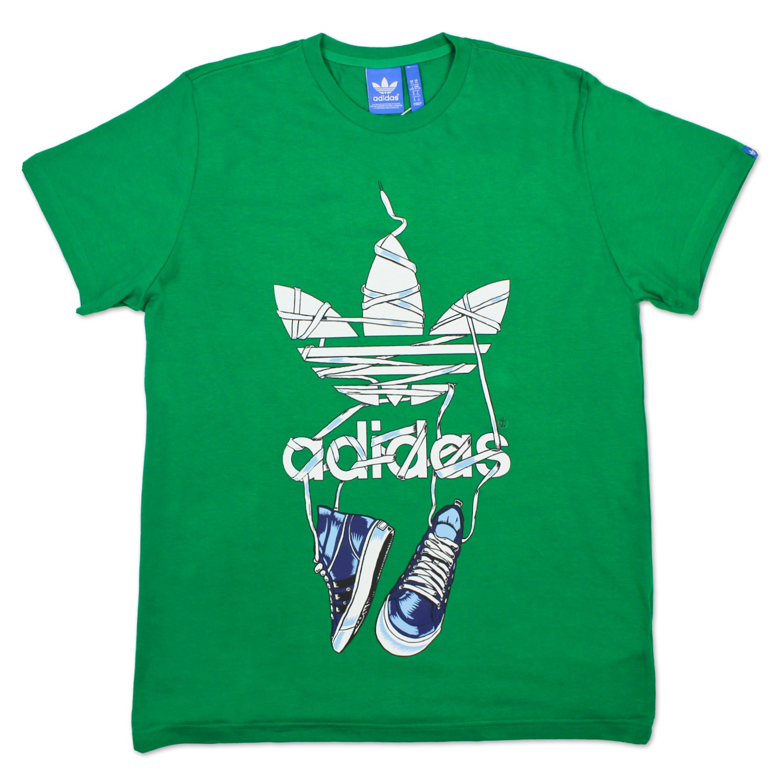 green adidas shirt