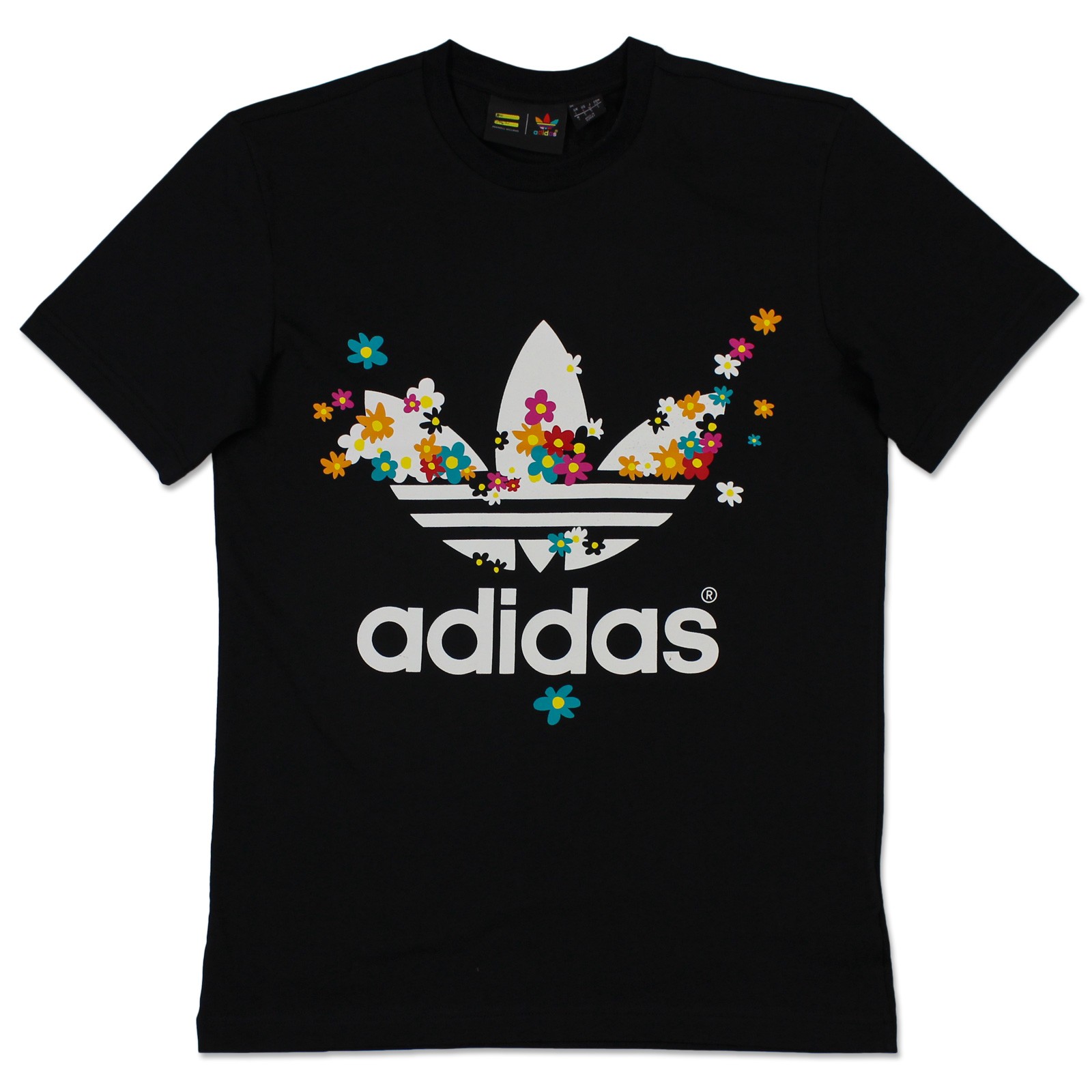 Adidas flower logo t shirt shop