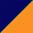 Navy Orange/Weiß