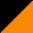 Schwarz Orange/Weiß
