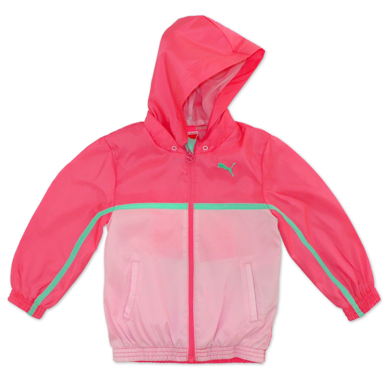 PUMA SPORTS LIFESTYLE CHILDREN BABY JACKET WINDBREAKER RAIN JACKET HOOD ...