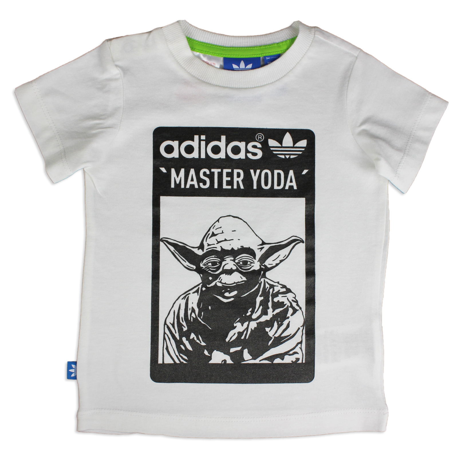 Adidas Originals Star Wars Maestro Yoda Jedi Maestro T-Shirt Bianco | eBay