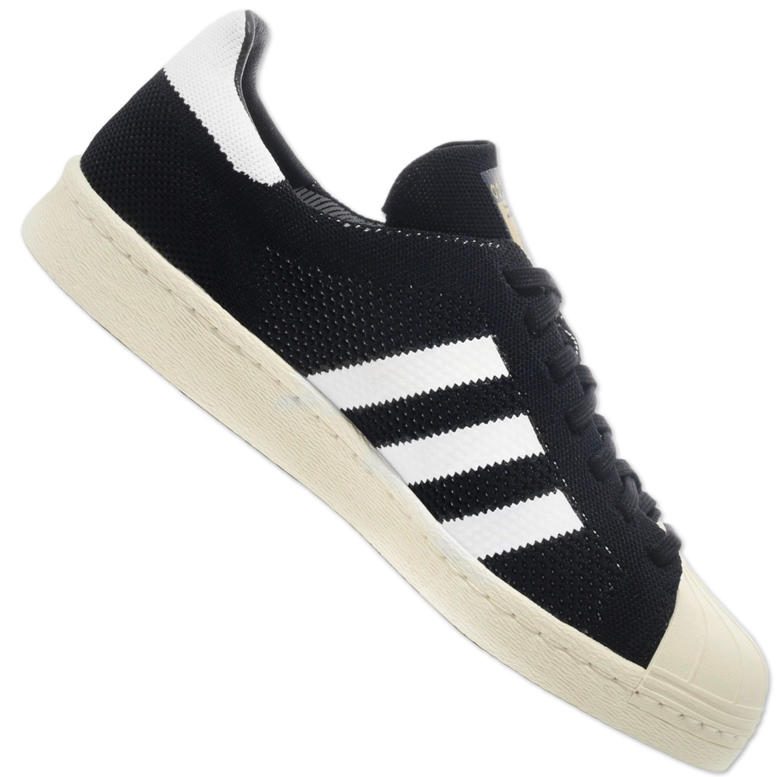 Adidas Originals Superstar 80s Primo Primeknit Scarpe Sneaker S82780 Nero |  eBay